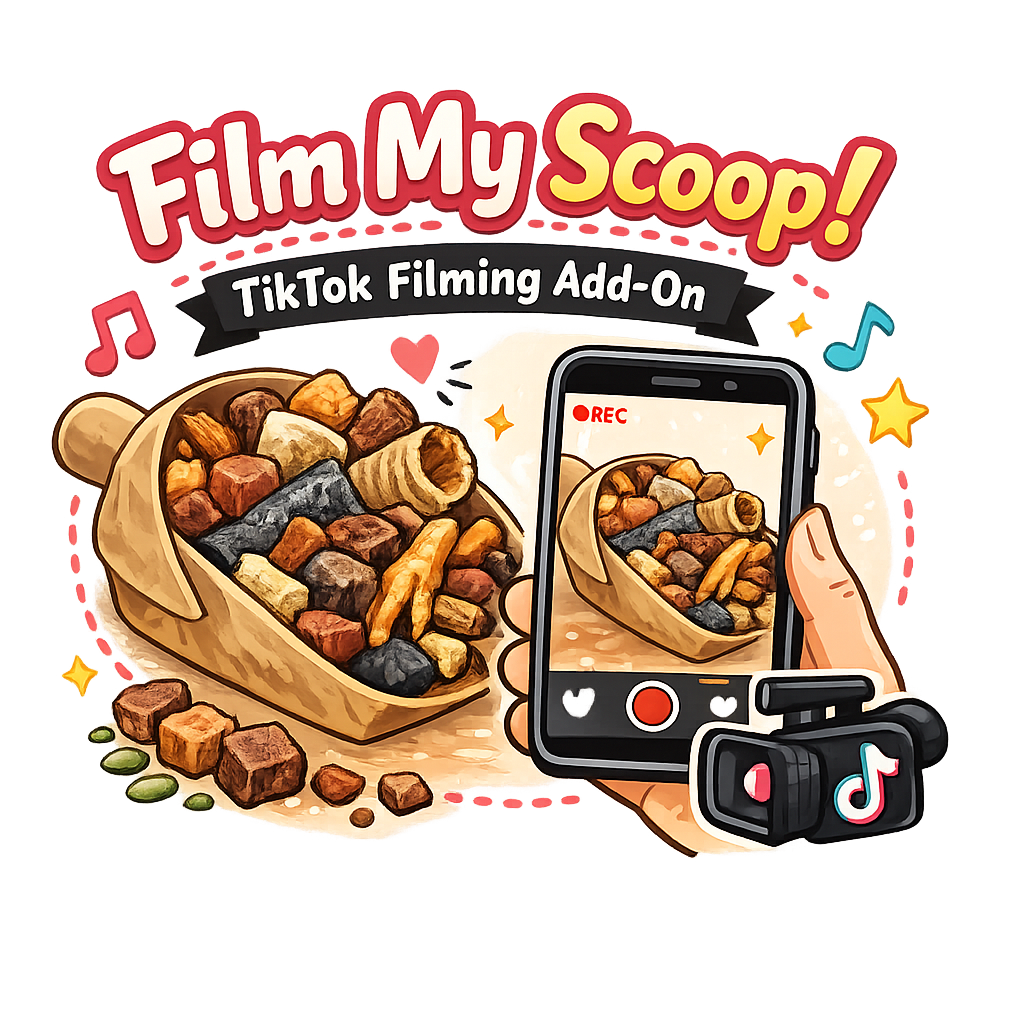 TikTok Filming Add‑On – Film My Scoop
